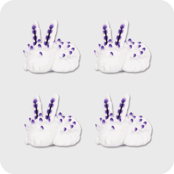 Deep Sea Bunny Plush 4PCS